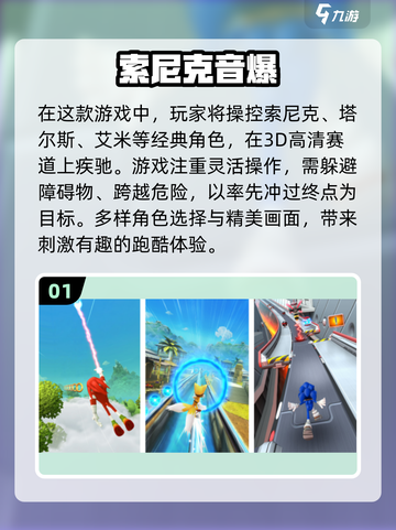 🔥2025热门3D冒险手游下载大全，索尼克粉丝必玩🎉截图2