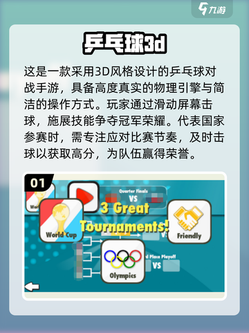 🔥2025超耐玩3D乒乓球手游推荐来了！🏓🎮截图2