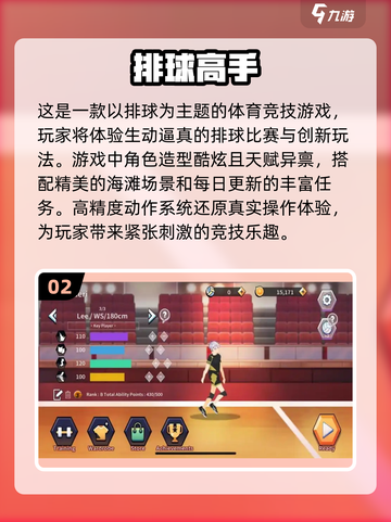 🔥2024必玩排球手游排行💥热血游戏等你来战！截图3