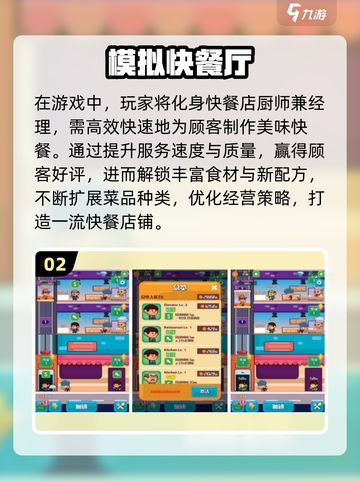 🔥2025超火模拟经营手游下载💡快餐模拟器玩家必试！截图3
