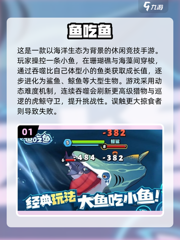 🐠2025超耐玩鱼吃鱼游戏合集！🔥截图2