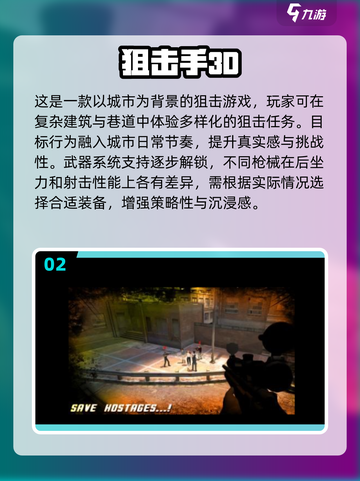 🎯十大经典狙击游戏盘点，单机玩家必玩！🔥截图3