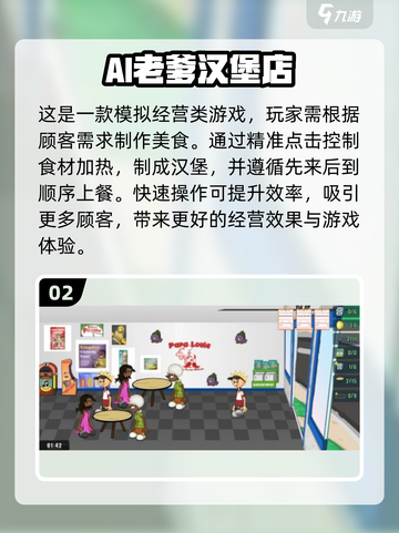 🔥2025超好玩汉堡店游戏合集🎉截图3