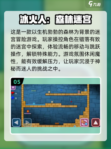 🔥2024必玩冰火人小游戏下载合集🎉双人冒险等你来战！截图6