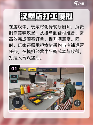 🍔2025年超全汉堡店游戏合集，玩到停不下来！🎮截图2