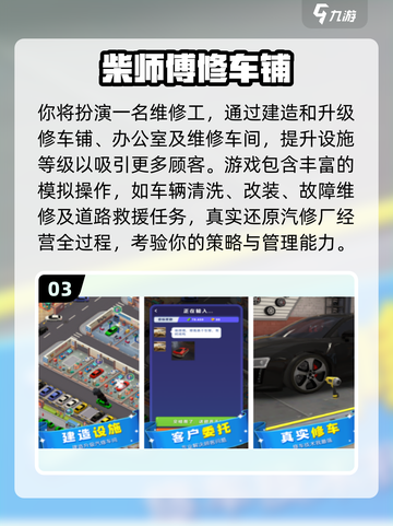 🔧2025超好玩汽车维修手游大揭秘！🎮截图4