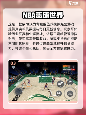 🏀2025年必玩的篮球游戏🔥下载推荐＆热门盘点！截图4