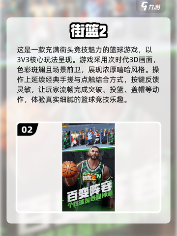 🏀三人制篮球游戏大揭秘！2025最🔥好玩清单截图3