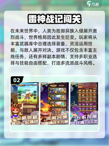 💥2025超火雷神手游TOP榜⚡玩转雷霆之力！截图3