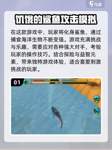 🔥2024超好玩的大白鲨游戏合集🦈截图2