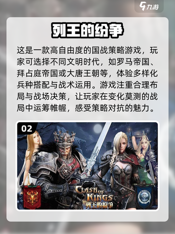 🔥2024必玩！前十国战手游排行✨截图3