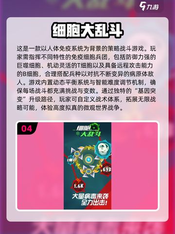 🔬2025超火细胞游戏合集！🎮玩转微观世界💥截图5