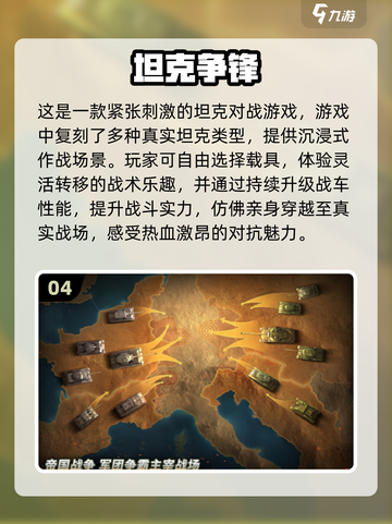 🔥2025必玩！经典二战坦克游戏推荐TankBattle💥截图5