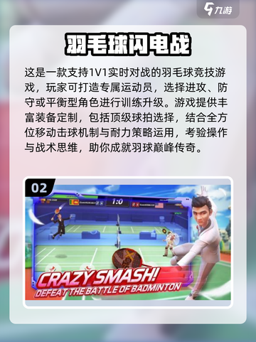 🔥2025羽毛球双人游戏TOP榜💥🎮截图3