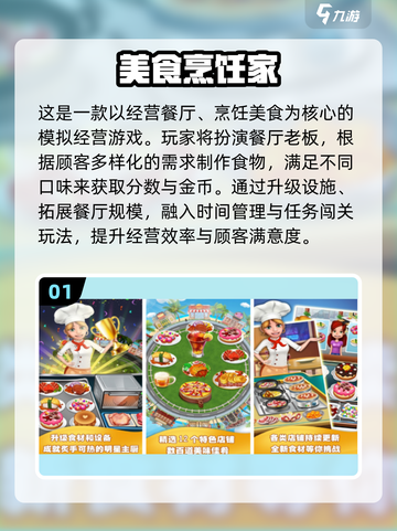 🔥2025免费做饭手游TOP榜🍳🎮截图2