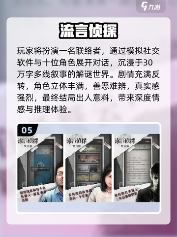🔥2025烧脑神作TOP5！🕵‍♂必玩推理游戏截图6