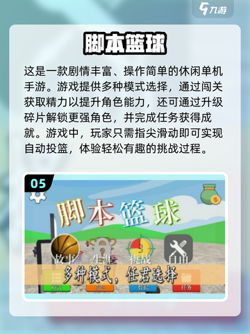 🏀2025最火篮球小游戏盘点，玩到停不下来！💥截图6