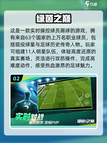 ⚽2024必玩！经典免费5v5足球游戏推荐🔥截图3
