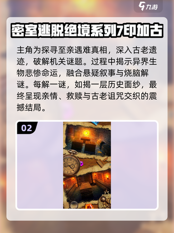 密室逃脱类游戏合集💥，2025年最🔥的20款你玩过几个？截图3