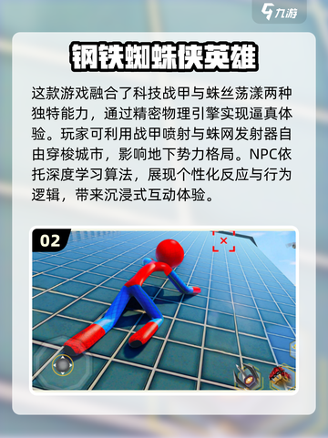 钢铁蜘蛛侠游戏🔥2025必玩同类型游戏大全🎉截图3
