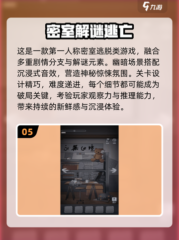 2025密室游戏TOP榜💥烧脑逃脱大挑战🎮截图6