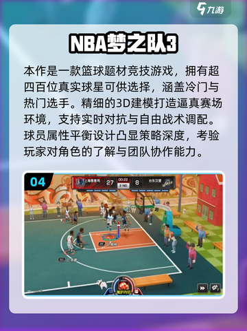 🔥2025超好玩NBA手游推荐！🏀🎮截图5