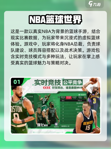 🔥2024最受欢迎篮球手游大盘点🏀不容错过的顶级游戏体验！截图2
