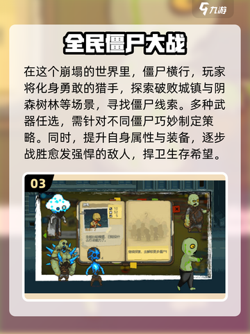 🔥2024必玩！超有趣单机杀僵尸游戏推荐ombievasion🎉截图4