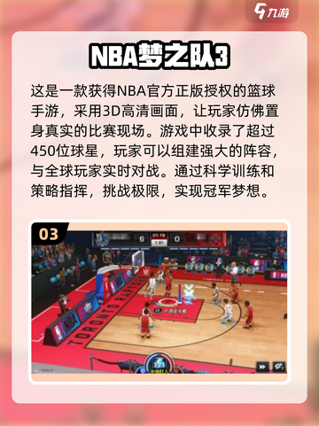 🏀2025最🔥篮球手游推荐！单挑王者等你来战✨截图4
