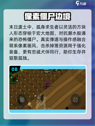 🔥方块人激战丧尸！3D射击爽爆了💥截图9