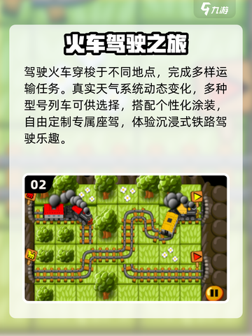 🚂2025最火火车模拟器TOP5💥截图3
