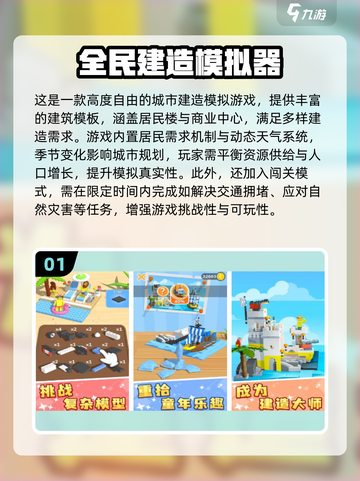 🔥2025建造模拟游戏Top5💥超好玩建造类游戏推荐🎮截图2