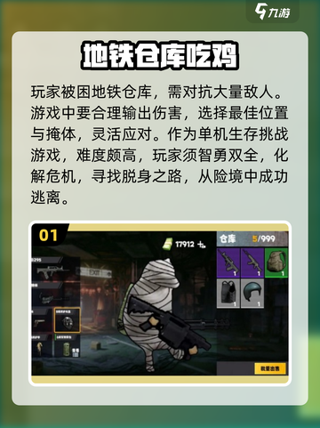 🔥2025必玩单机吃鸡游戏大揭秘🎮截图2