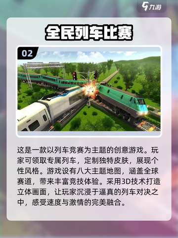 🔥2024必玩的火车模拟游戏🔥经典盘点🚂截图3