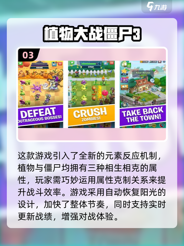 🎮2025超好玩3D植物大战僵尸游戏推荐！💥截图5