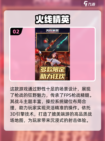 🔥2025必玩火线射击手游🔥刺激游戏大揭秘！截图3
