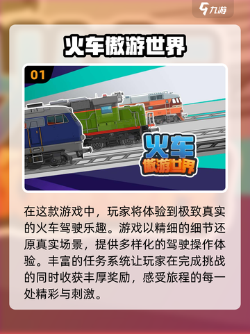 🔥2024必玩！最受欢迎的模拟火车手游合集🚂截图2
