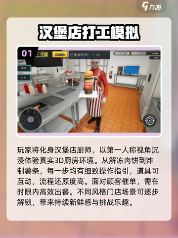 🍔2025最上头汉堡游戏TOP榜🔥截图2