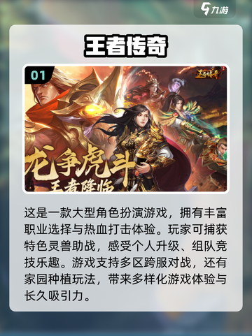 🔥2024传奇手游排行榜🌟高人气网游TOP名单出炉！截图2