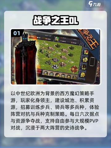 🔥2025最燃战争手游TOP榜💥截图2