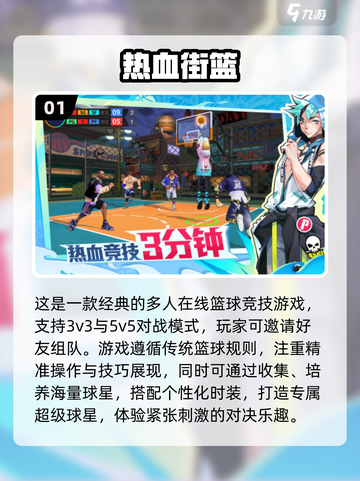 🔥2024必玩！超FUN篮球5v5手游推荐🏀截图2