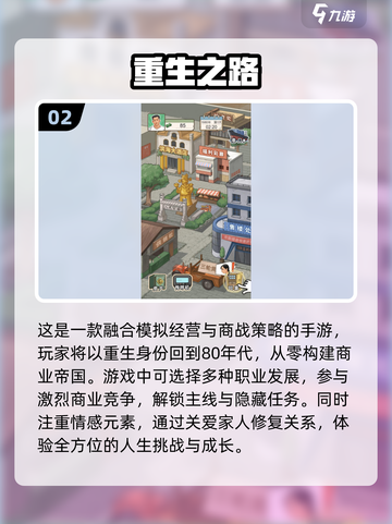 重生手游大盘点💥2025最火系列🔥你玩过几个？截图3