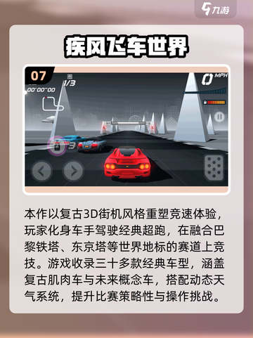 🔥2025最耐玩联网竞速手游推荐！🎮极速狂飙，谁与争锋？截图8