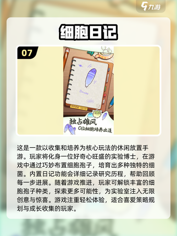 2024🔥超耐玩细胞游戏推荐排行榜🎮截图8