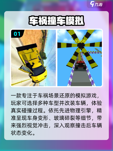 💥2025最火车祸模拟手游TOP5！🚗🔥截图2