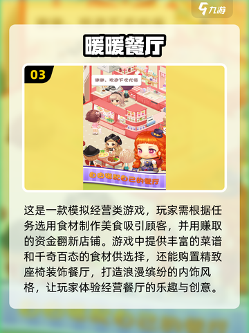 🔥2024超有趣餐厅经营手游合集下载🎮截图4