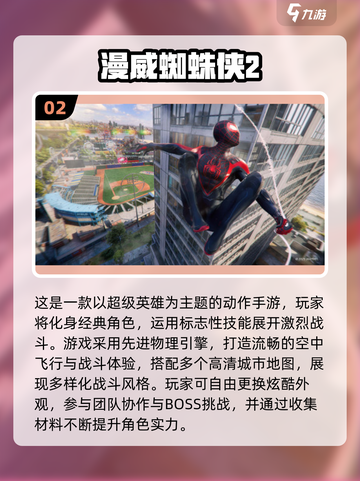 🔥2025最刺激蜘蛛侠手游大盘点🕷战斗爽到爆！截图3