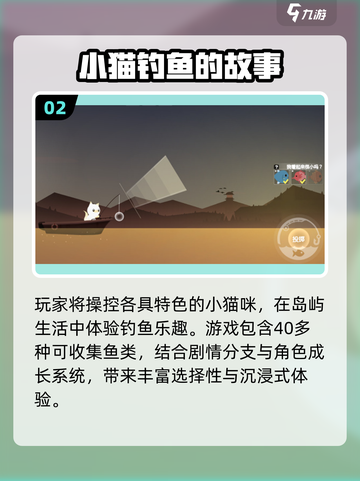 🔥2025最火小猫钓鱼游戏Top5榜单揭晓！🎣✨截图3