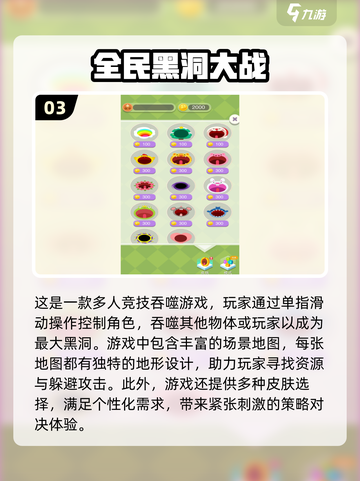 2024必玩🔥吞噬黑洞小游戏TOP5✨截图4