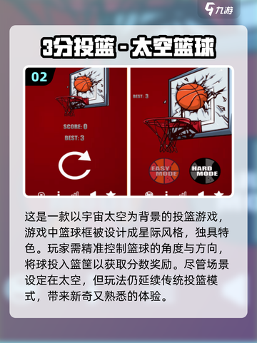 🏀2025最火篮球小游戏盘点，玩到停不下来！💥截图3